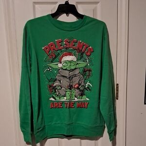 Star Wars Green Sweatshirt NWT